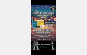 Concours 02 octobre 2026