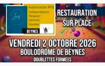 Concours 02 octobre 2026 Doublette formées ouvert à tous